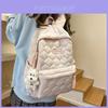Nylon School Backpack For Teens With Padded Laptop Compartment And Pouch For Casual Travel