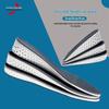 Breathable Unisex Invisible Height-Increasing Insoles: Comfort Heel Pads for Men & Women