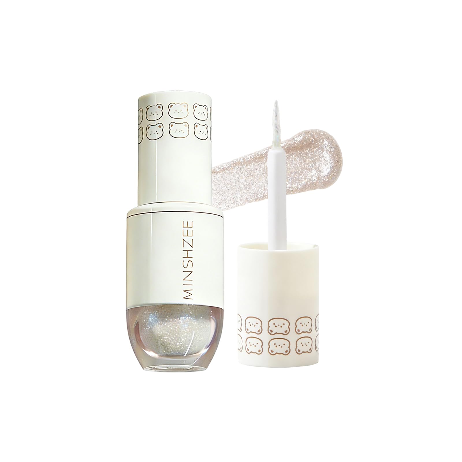 

INTOPOP Liquid Eyeshadow, Sparkling Glitter Eye Makeup, Super Shiny, Perfect for Night Makeup, Students, and Everyday Use (03-Galaxy Glitter)