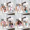 Black Brown Hair Baby Mom Girl Queen Phone Case For OnePlus 13 12 11 9 10 Pro 13R 12R 8T 9RT 10T 10R Nord 4 CE 2 3 Lite N20 N30