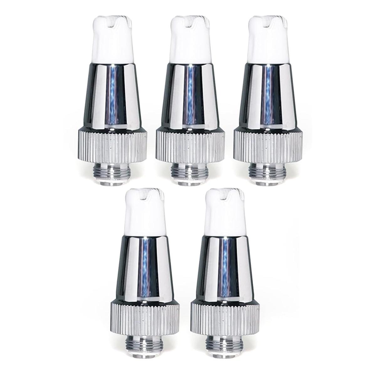 2025+5PCS 2nd Generation Upgrade Ceramic Heating Head Quick Heating Tool Compatible with 510 Thread