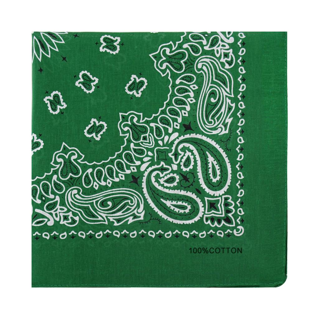 Fashionable Bandanas Headwrap Unisex Square Headscarf Casual Wear Handkerchief for Cycling Traveling