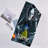 1pc Coraline7 Beach Towel with Custom Name, Beach/Swimming/Bath/Picnic/Camping Towel, Suitable for Seaside Beaches