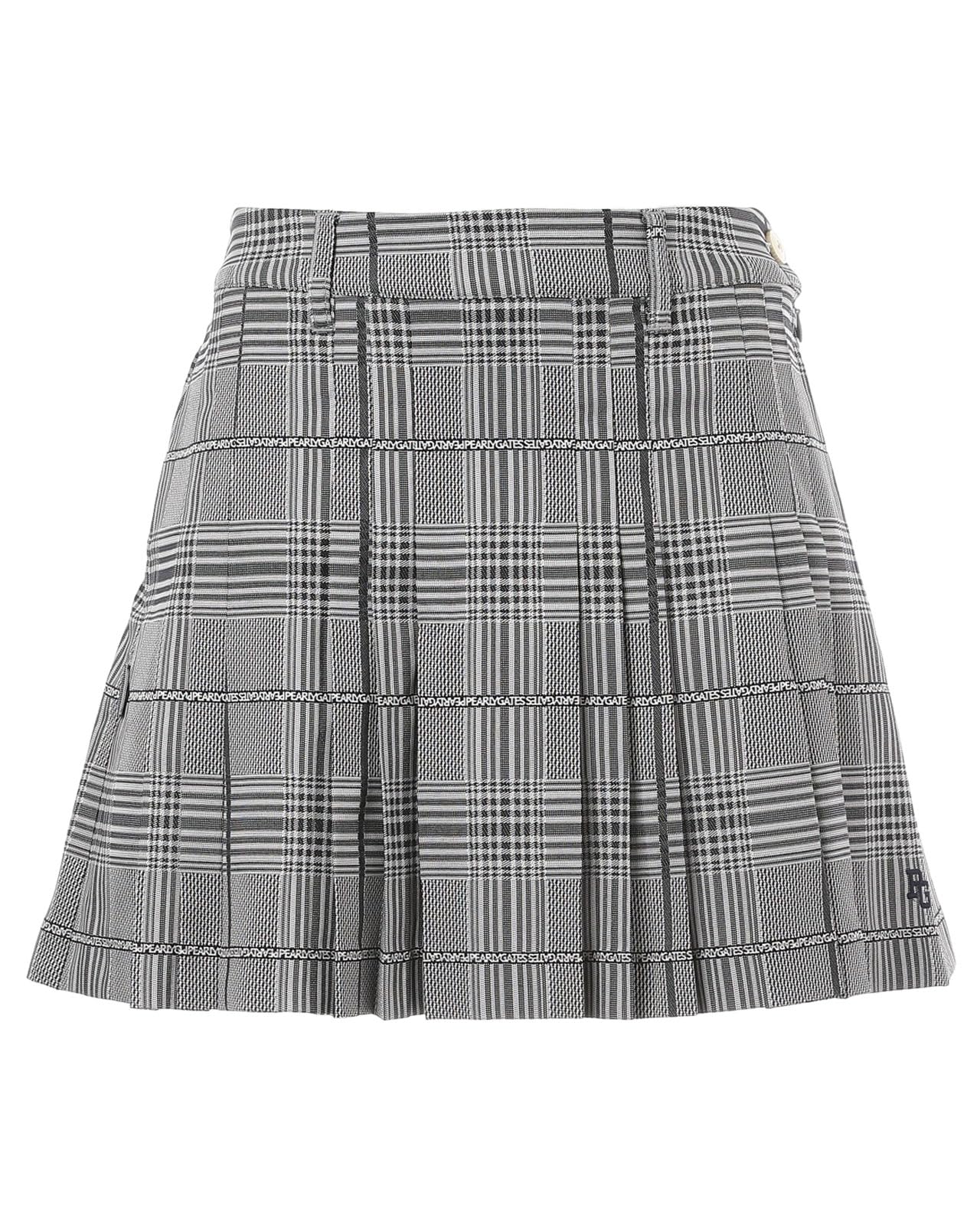 

skirt check Golf x Dark Navy 0 [Pearly Gates] Women s (yarn-dyed logo) / / 055-5134204 031_White [S]