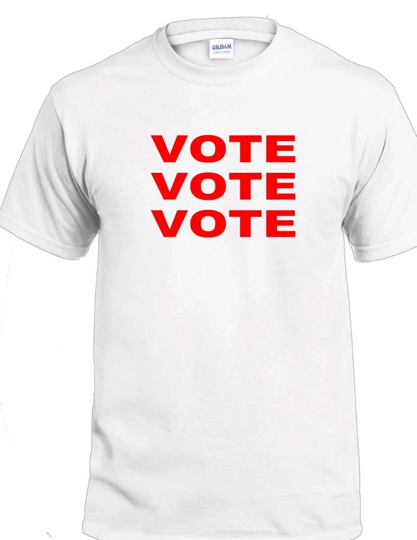 Vote Vote Vote T-Shirt Elections Politics 2020 President Trump Biden Tee Shirt S