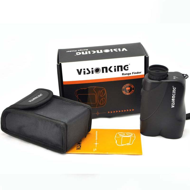 Visionking Professional 6x25 Laser Rangefinder 800m Distance Meter 7°FOV Waterproof Hunting Golf Roof Monocular LCD Range Finder