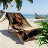 Echoes Gatsby's Glamour Beach Towel Beach Towel for Vacation Photos Beach Swim Absorbent Bath Towel Outdoor Pool Towel Fashion Comfort Beach Towel