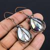 Rainbow & Mystic Topaz Earrings Gemstone Jewelry, 999 Copper Wire Wrapped Earrings, Handmade Beautiful Jewelry Earrings