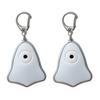 1/2Pcs Key Finder Waterproof Wireless Whistle Remote Control Flashing Key Tracker
