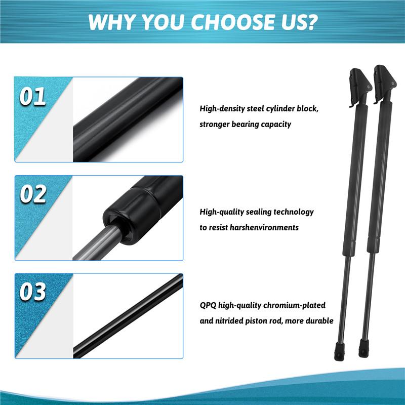 Car Rear Tailgate Lift Support Rods Gas Spring Shock Absorbe Struts For Jeep Grand Cherokee ZJ ZG 1993 1994 1995 1996 1997 1998