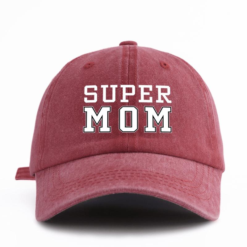 

1 шт. Бейсболка с принтом SUPER DAD, стираная, классическая, повседневная, стильная, винтажная, регулируемый размер, легкая, универсальная, папина кепка для вечеринки Adjustable