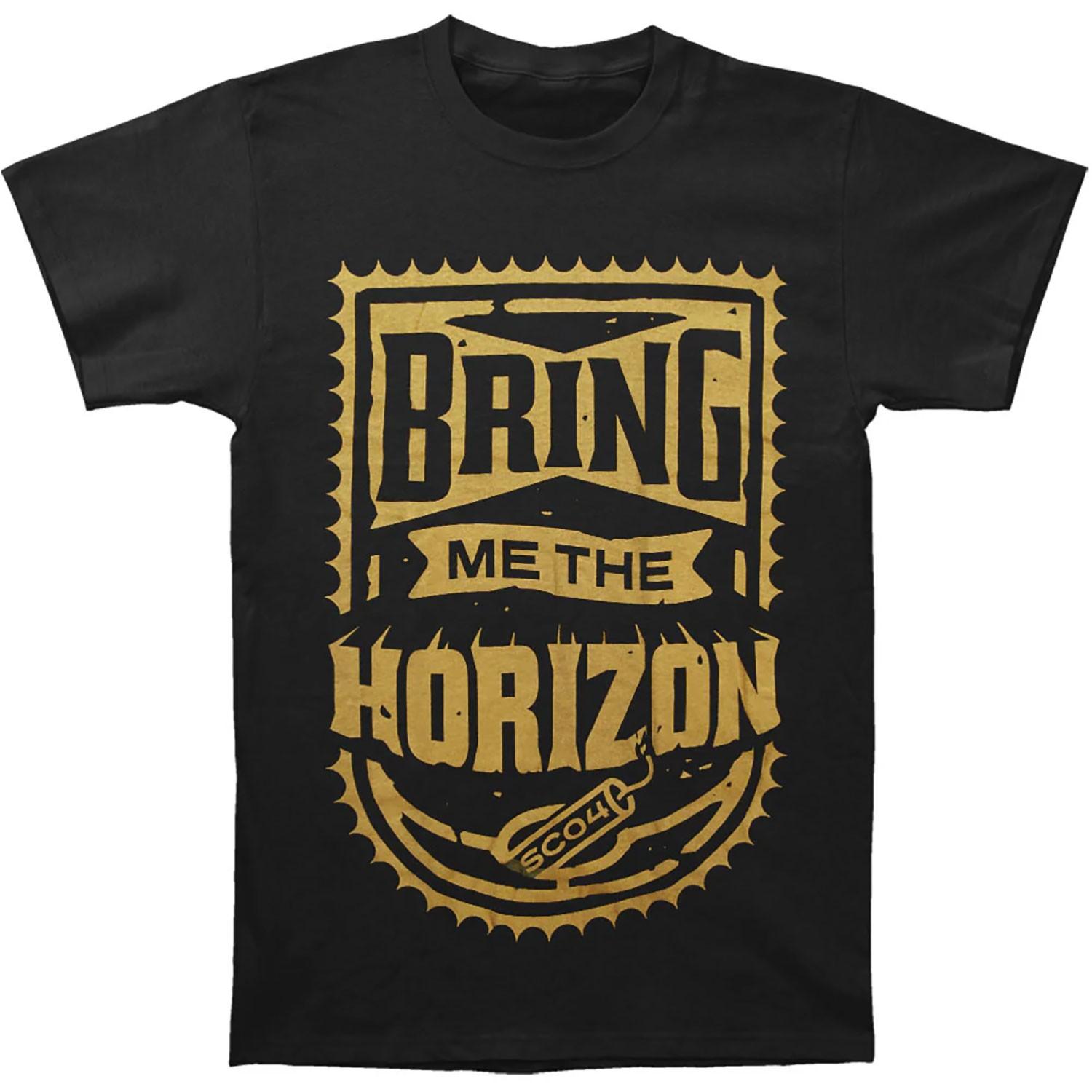 Men s Bring Me The Horizon Dynamite Tee T-shirt X-Small Black 4XL
