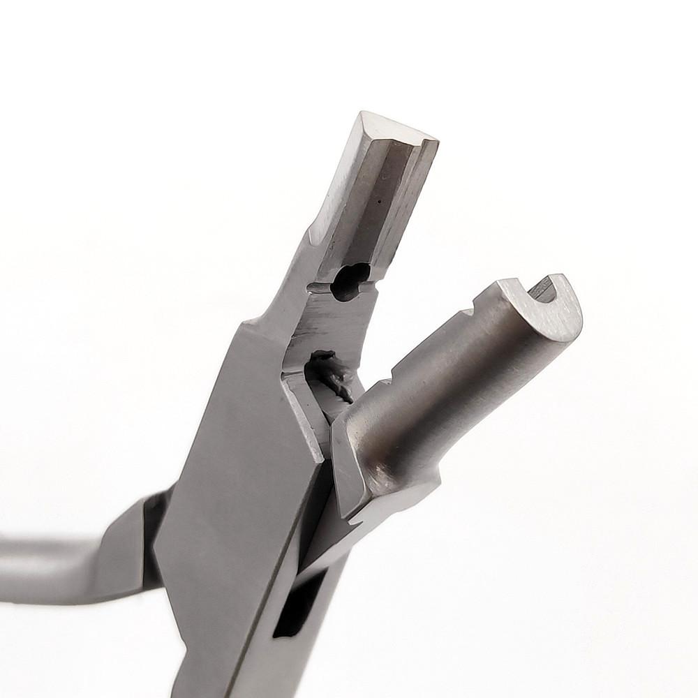 Zubařské kleště V-STOP V-Notch-Bend Ortodoncie Bracket Ortodontists Seřizovací kleště Ortodontické kleště pro vytváření V Notch Stop ohybů