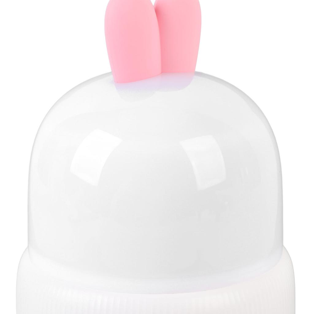 LED Ambiance Lamp Rabbit Shape Dynamic Projection Night Light with Round and Long Strip Films for Bedroom Game Room