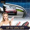 2 Stück Auto Rückspiegel Seitenansicht Regenschutz Augenbrauenschutz Sonnenblende Aufkleber Für BMW M Performance E90 F20 E46 G30 G20 G05 G11 E48