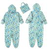 Children's 3D Cartoon Rain Poncho with Reflective Strips - Boys, Girls, Toddlers, Kindergarteners