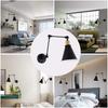E27 60W 110-220V Loft Industrial Wall Lamps Retro Bed Bedside Light Black Adjustable Vintage LED Wall Light
