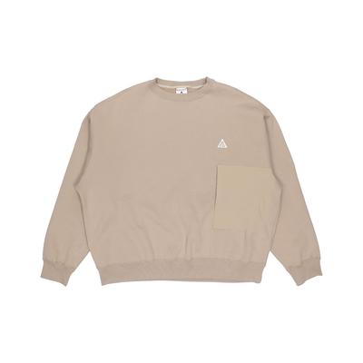 Acg Sweat-shirt décontracté sport à col rond Homme Hauts Kaki CV0683-247