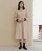 YUPPE Tweed Collar Onepiece_Beige