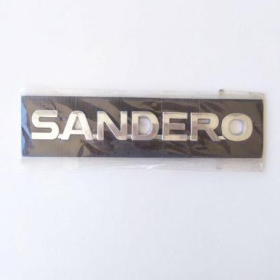Rear Trunk Lettering Chrome For Sandero Oem 908901792R