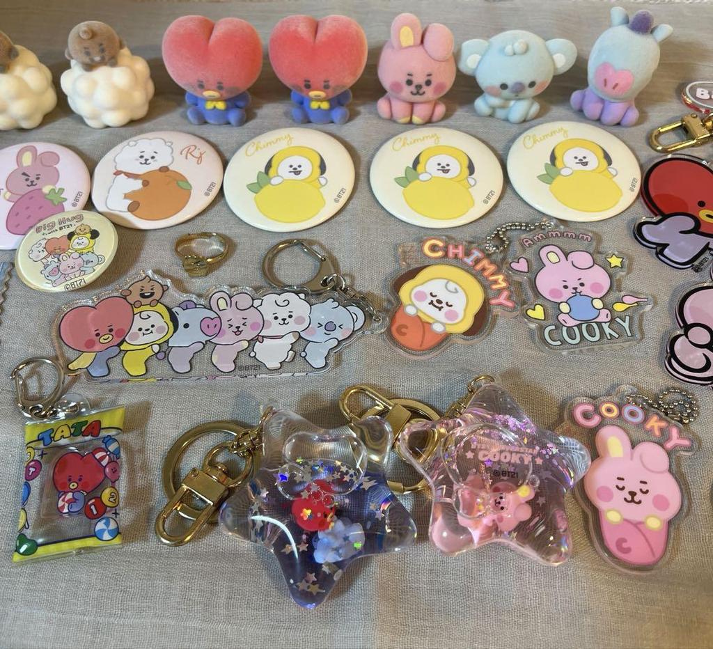 [USED] BTS keychain accessories