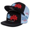 Fashion Hip Hop Baseball Cap Embroidery Breathable Snapback Hat Casual Flat Brim Peaked Cap Men Women