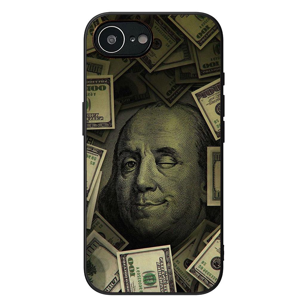 

Moneys Dollars 100 Clover Protective Cover for Apple iPhone 16 17 Air 14 15 Pro Max Plus 16+ 16E 14+ ProMax Phone Case iPhone17 Pro Max