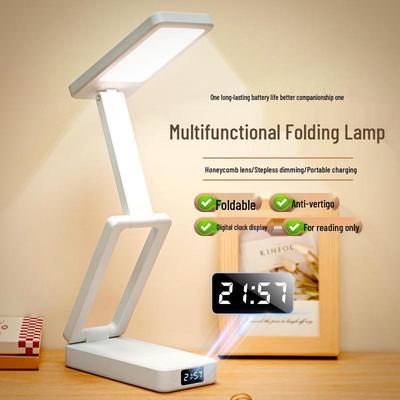 Eye Protection LED Desk Lamp with Digital Display and Power Bank