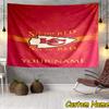 Benutzerdefinierter Name Kansas City Chiefs Helm Wandteppich Raumdekoration Wandbehang für Wohnzimmer Schlafzimmer, Studentenwohnheim, Geburtstags- und Weihnachtsgeschenke
