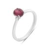 Silver Ring with a Natural Ruby 1.113ct, Item Weight 1.67 G (2187929)