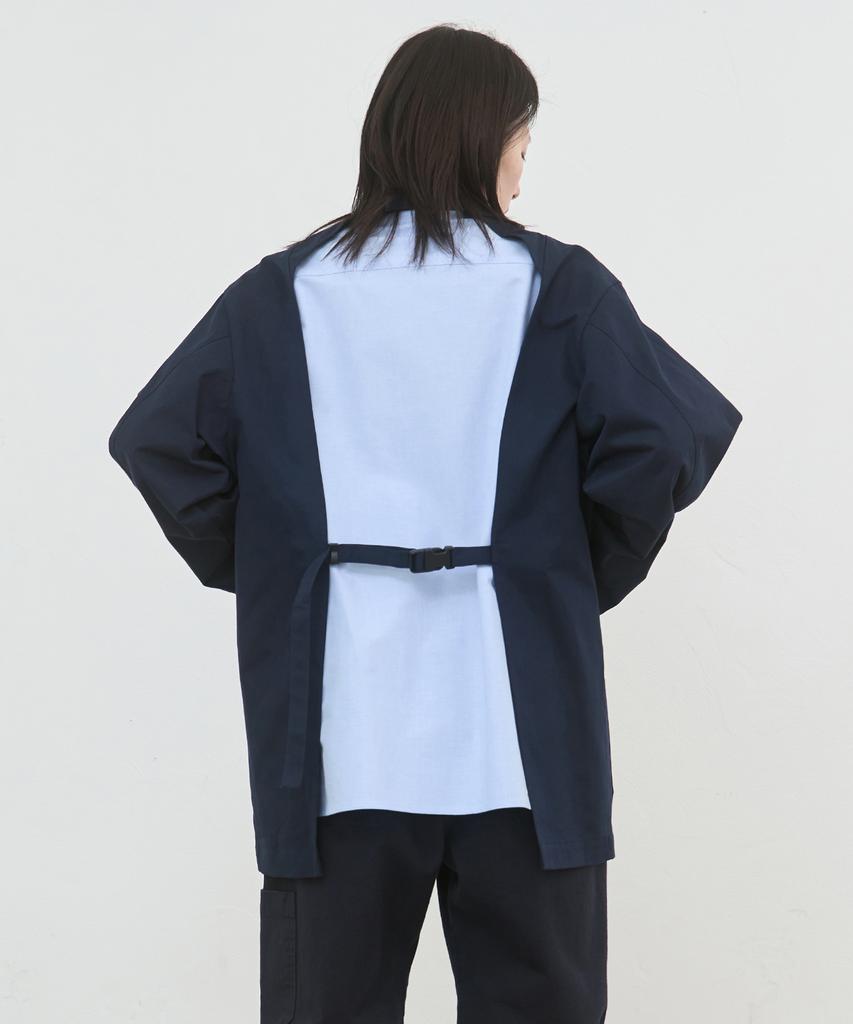 Workwork Apron Work Jacket (Navy)
