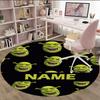 Customizable S-Shrek3 Round Non-Slip Carpet - Ideal for Garden, Picnic, Office, Perfect for Decoration, Suitable For All Seasons