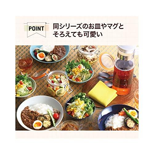 Medium Bowl, Blue, White, Green, 370ml, Natural Color (Set of 3)