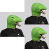 Funny Green Snake Head Mask For Creative Costume Parties And Halloween Celebrations