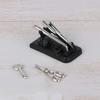 1:12 Scale Miniature Kitchen Cutter Set and Stand Model Doll House Accessory For Realistic Pretend Play And Scene Display