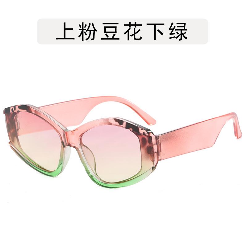European American Style Sun Glasses Woman Cat Eye Shape Anti-reflective Woman Sunglasses Holiday Travelling Sun Glass