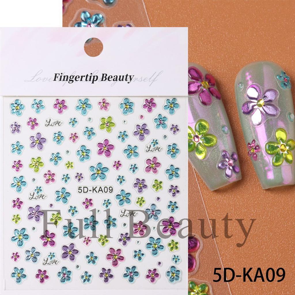 Nail Art Relief Sticker Retro Style Gold Watch Watch Necklace Nail Art Adhesive Sticker