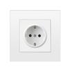 EU Standard Double USB Wall Power Socket,Electrical Socket Wall Plug with Type-c Usb Fast Charing Port 16A PC Panel Outlet 220V
