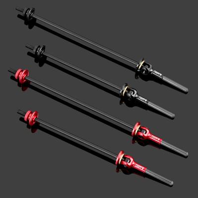 1 Pair Titanium Bicycle Skewers Rustproof CNC Process Strong Bearing Capacity High Strength
