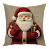 Christmas Decorative Pillow Cover With Short Plush Material For Holiday Home Decor