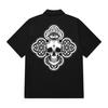 KAN6312 Kysb0126 All-Seeing Eye Short Sleeve Shirt Black