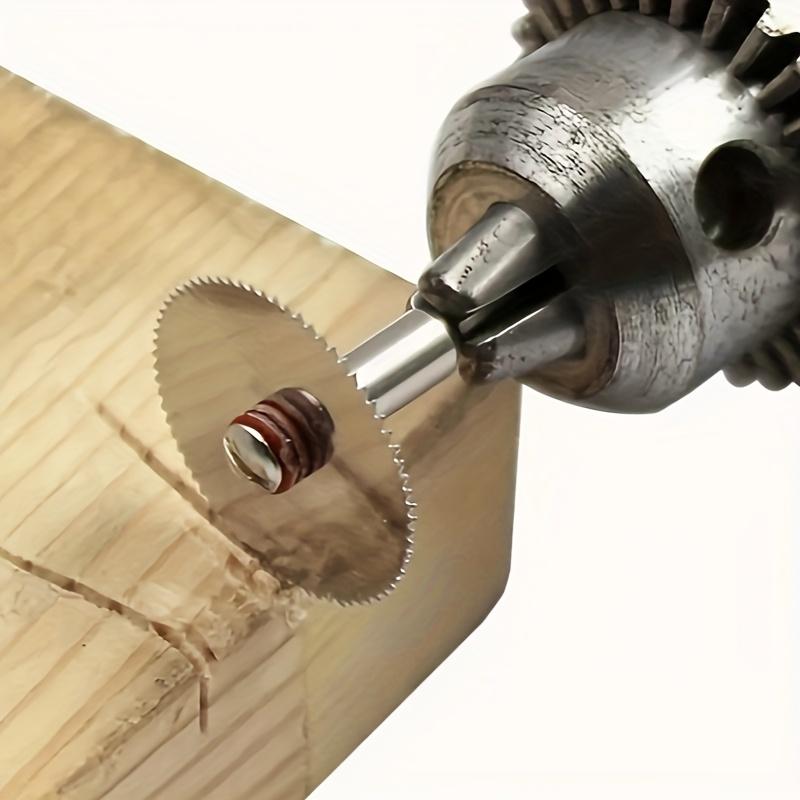 11 Pcs Mini Circular Saw Blade Set Precision Woodworking Cutting Discs for Wood & Metal 22mm 25mm 32mm with Rod