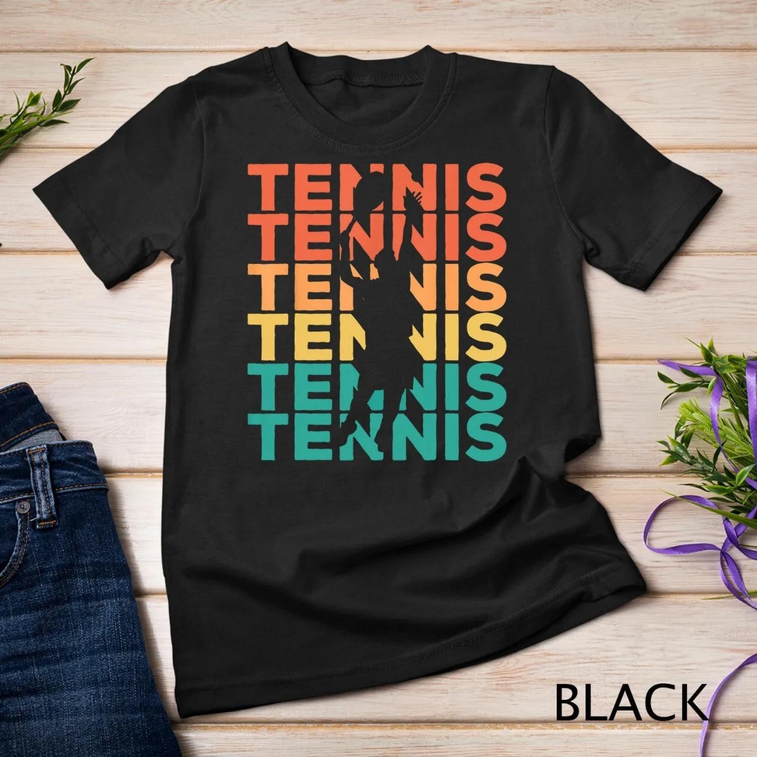 

Retro Vintage Tennis For Players T shirt S чёрный