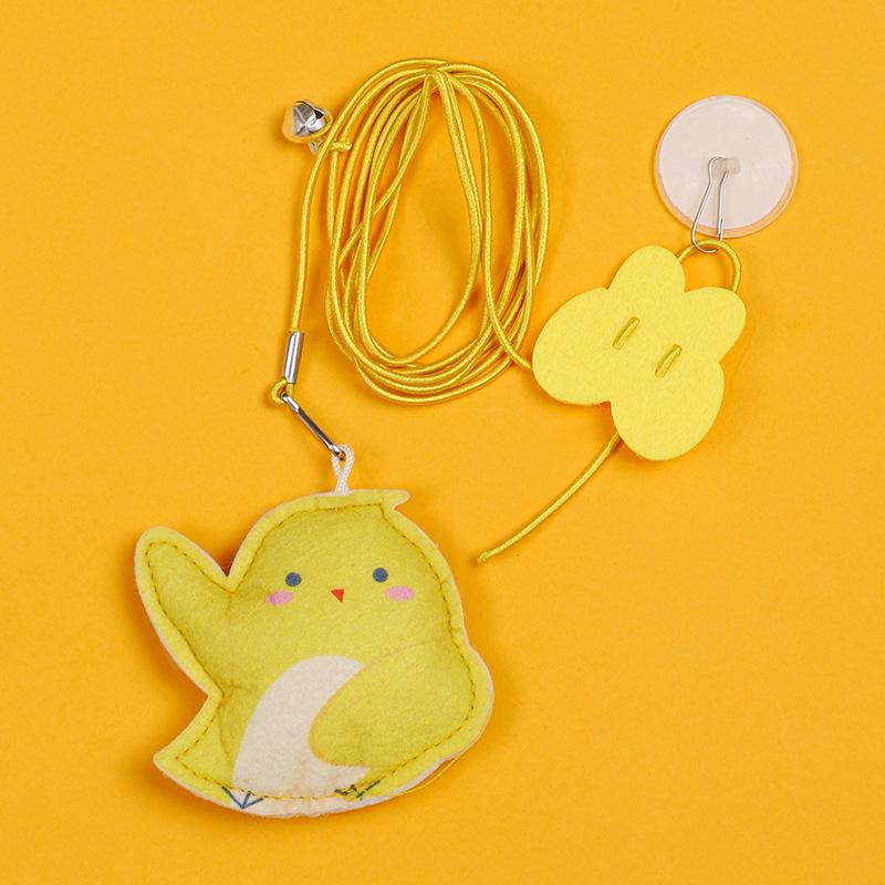 Cat Teaser Wand with Hanging Plush Rope for Kittens