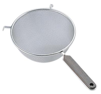 M.T.. Torimatsu 18-8 Gül Desenli Çift Katlı Süzgeç, 16cm, 1302506