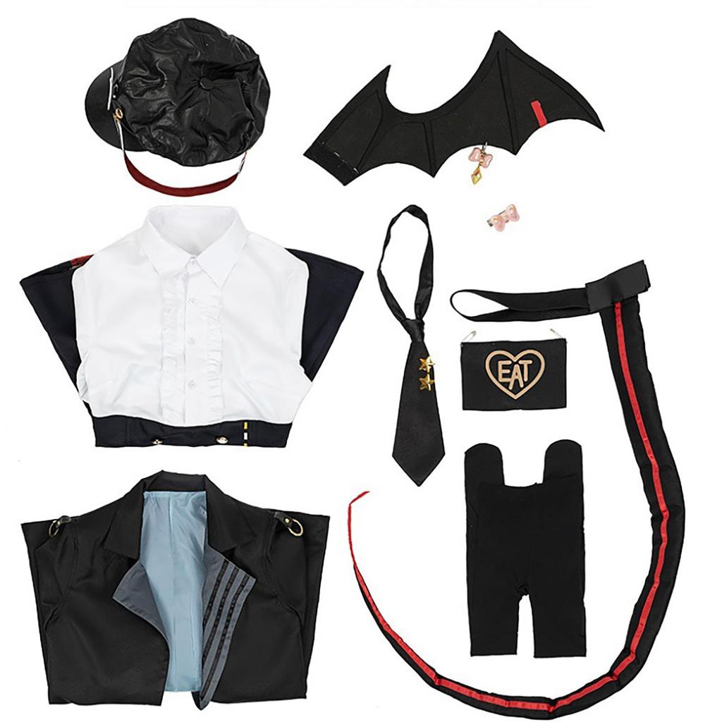 [Milky Time] Blue Archive Kurodate Haruna Cosplay Blue Archive Halloween Game Kurodate Haruna