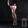Sexy Girls Nude Nylon Stocking With Garter Belts Overknee Stockings and Suspenders Ultra-Thin Transparent Contrast Color