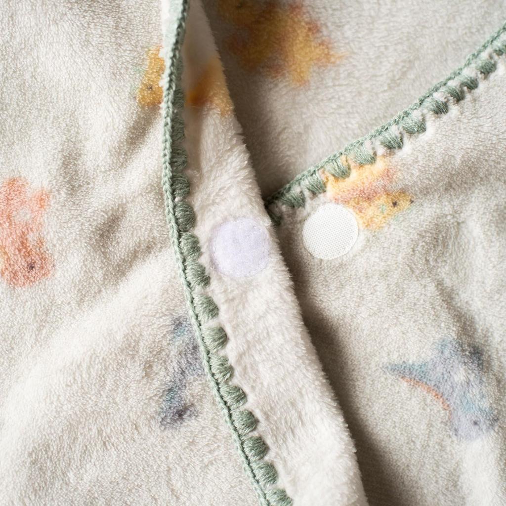 Mokumoff Swaddle Animal Baby Medium Sleeper, Wearable, Print, & Kids, 622-574239, Ivory, (4-10 Months)