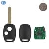 Kompatibel mit Honda Civic (Alte Modelle) 2-Tasten-Fernbedienung mit 315MHz 46 Chip