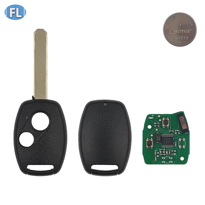 Kompatibel mit Honda Civic (Alte Modelle) 2-Tasten-Fernbedienung mit 315MHz 46 Chip